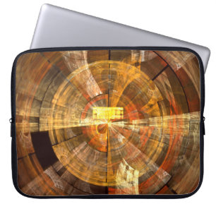 Integriteit Abstracte kunstlaptophoes Laptop Sleeve