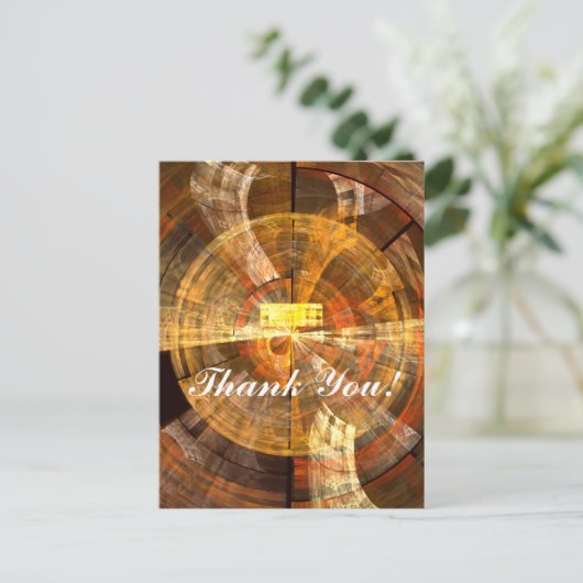 Integriteit Dank u Briefkaart (Staand voorkant)