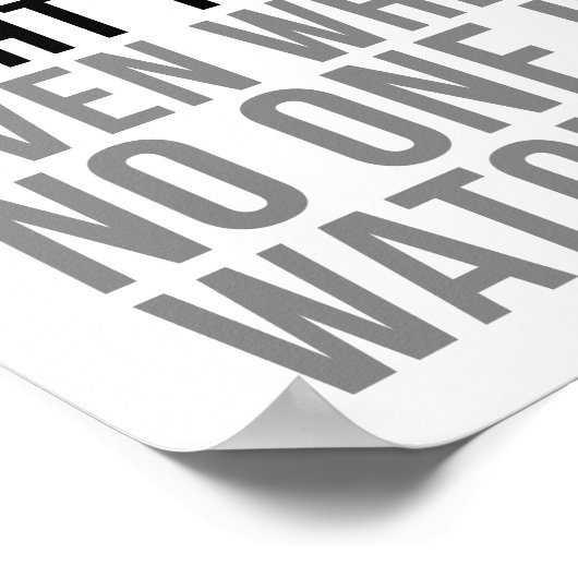 Integriteit doet het juiste poster (Hoek)