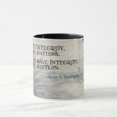 Integriteit hebben mok (Midden)