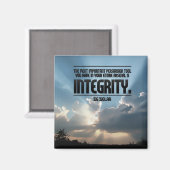 Integriteit Inspirerend Button Magneet (Voorkant / Achterkant)