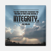 Integriteit Inspirerend Button Magneet (Voorkant)