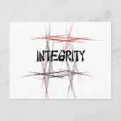 Integriteit krijgskunst briefkaart (Voorkant)