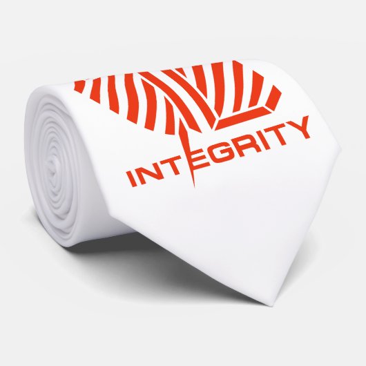 Integriteit Logo Stropdas (Opgerold)