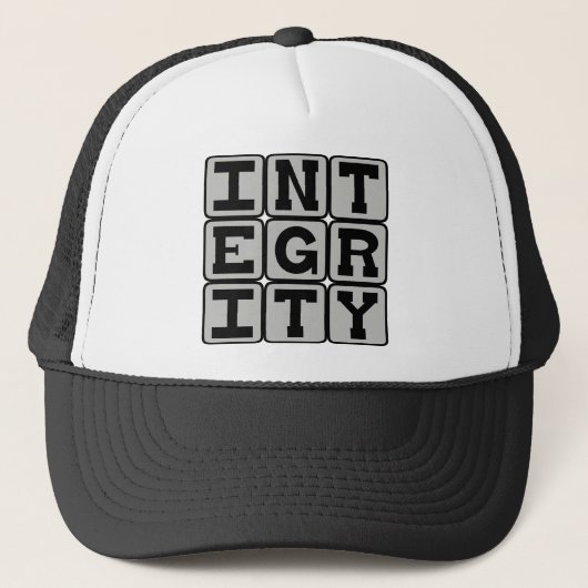 Integriteit, Motivatie Trucker Pet (Voorkant)