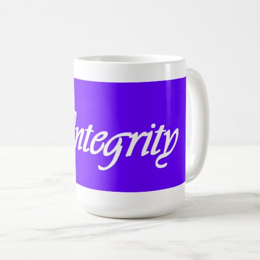 Integriteit - persoonlijke Progress Value-Mok Koffiemok (Voorkant rechts)