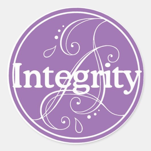 Integriteit Sticker (Voorkant)