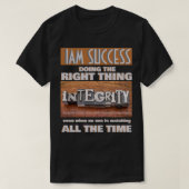 INTEGRITEIT T-SHIRT (Design voorkant)
