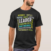 Integriteit van lederleider Eenvoudig beheer Insp. T-shirt (Voorkant)
