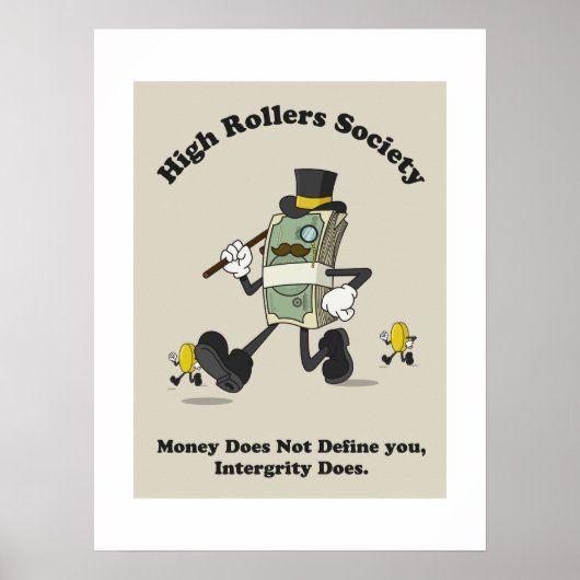 Integriteitskwesties (Matte) Poster (Voorkant)