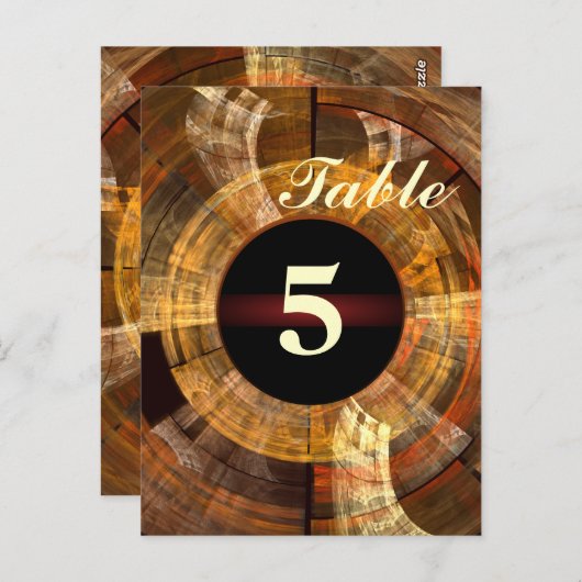 Integriteitstabel Briefkaart (Voorkant / Achterkant)