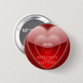 INTEGRITEITSZAKEN ROND BUTTON door eZaZZleMan (Voorkant /achterkant)