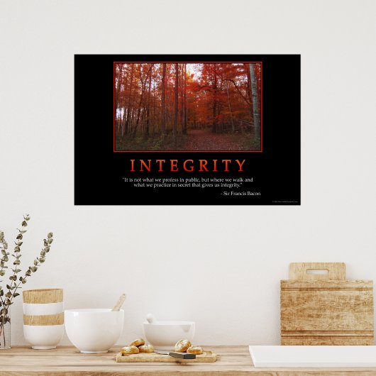 Integrity Poster (Keuken)