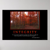 Integrity Poster (Voorkant)