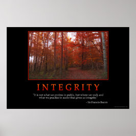 Integrity Poster