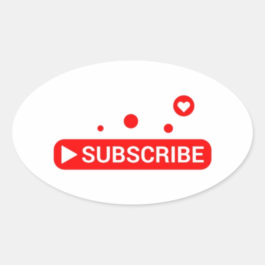 intekenen op mijn youtube kanaal sticker (Voorkant)