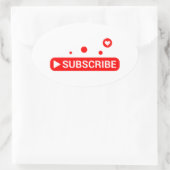 intekenen op mijn youtube kanaal sticker (Tas)