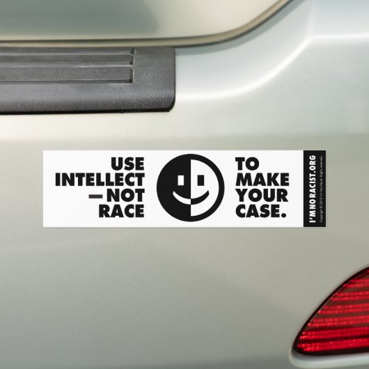 Intellecte Bumpersticker gebruiken (Op auto)