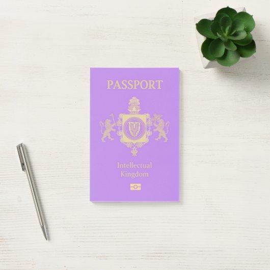 Intellectual Kingdom Passport Post-it® Notes (Kantoor)