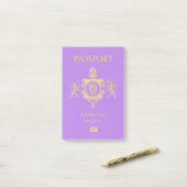 Intellectual Kingdom Passport Post-it® Notes (Op bureau)