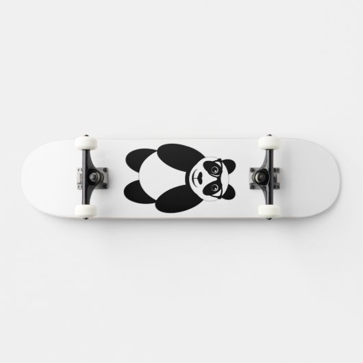 Intellectueel Beer Panda Persoonlijk Skateboard (Horizontaal)