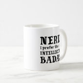 Intellectuele badpas koffiemok (Voorkant rechts)
