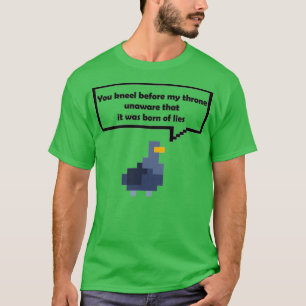 Intellectuele duif 2 t-shirt
