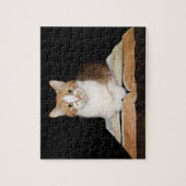 Intellectuele kat legpuzzel (Verticaal)