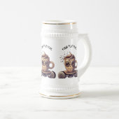 INTELLECTUELE KOFFIE IN EEN SKATER BIERPUL (Voorkant rechts)