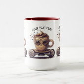 INTELLECTUELE KOFFIE IN EEN SKATER MOK (Midden)