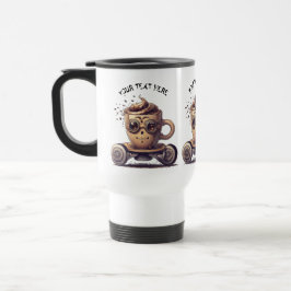 INTELLECTUELE KOFFIE IN EEN SKATER REISBEKER