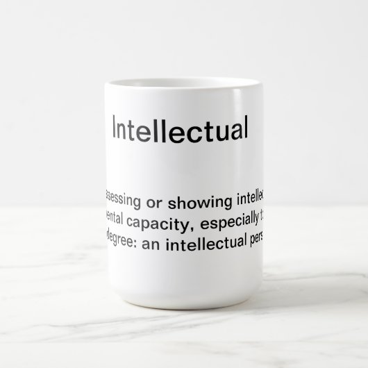 Intellectuele koffie-Mok Koffiemok (Center)