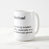Intellectuele koffie-Mok Koffiemok (Voorkant rechts)
