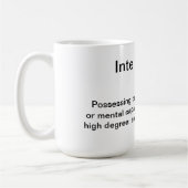 Intellectuele koffie-Mok Koffiemok (Links)