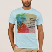 Intellegere Foundation Believe in wording. T-shirt (Voorkant)