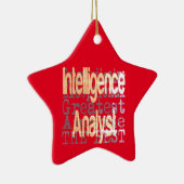 Intelligence Analyst Extraordinaire Keramisch Ornament (Rechts)
