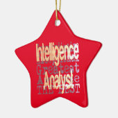 Intelligence Analyst Extraordinaire Keramisch Ornament (Links)