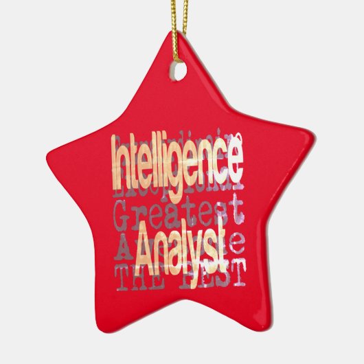 Intelligence Analyst Extraordinaire Keramisch Ornament (Links)