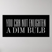 Intelligence Humor Poster (Voorkant)