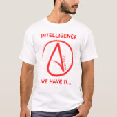 Intelligence T-Shirt (Voorkant)