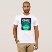 Intelligent being Clothing T-Shirt (Turq) (Voorkant volledig)