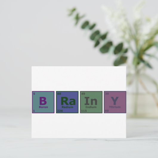 Intelligent Briefkaart (Staand voorkant)