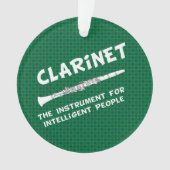 Intelligent Clarinet Ornament (voorkant)