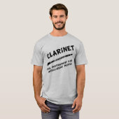 Intelligent Clarinet T-shirt (Voorkant volledig)