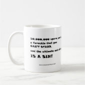 Intelligent design met hoge inzet 3 koffiemok (Links)