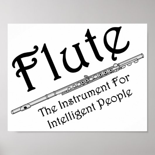 Intelligent Flute Poster (Voorkant)