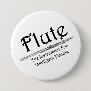 Intelligent Flute Ronde Button 7,6 Cm