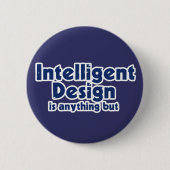 Intelligent ontwerp ronde button 5,7 cm (Voorkant)