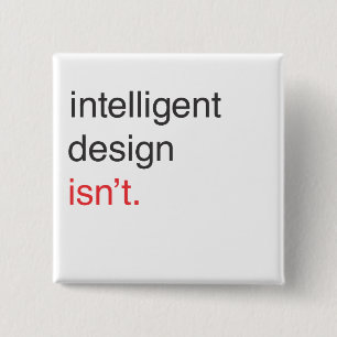 intelligent ontwerp vierkante button 5,1 cm
