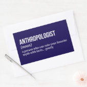 Intelligente Antropologe Definitie Sticker (Envelop)